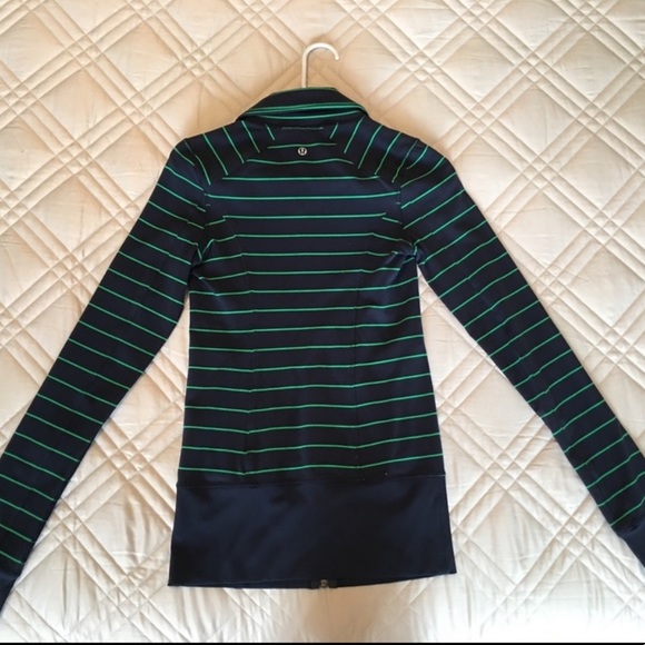 Lululemon Nice Asana Jacket In Slalom Stripe! - Picture 2 of 5